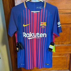 Mens Nike FC Barcelona Jersey 2017-18 BNWT